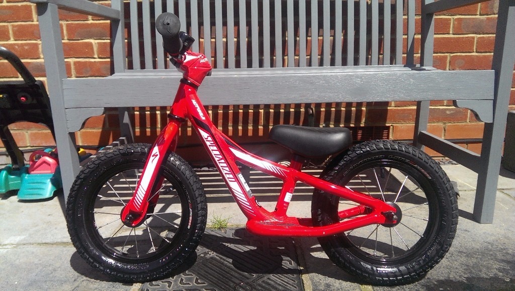 Specialized Hotwalk Boys Kids Balance bike, Red White Black, Immaculate