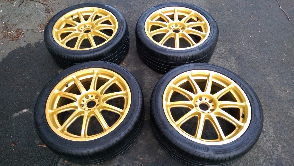 Set of 4 Gold Rota GRA 18" 7.5J Alloy wheels SUBARU IMPREZA STi Wrx Open to offers | in Roundhay ...