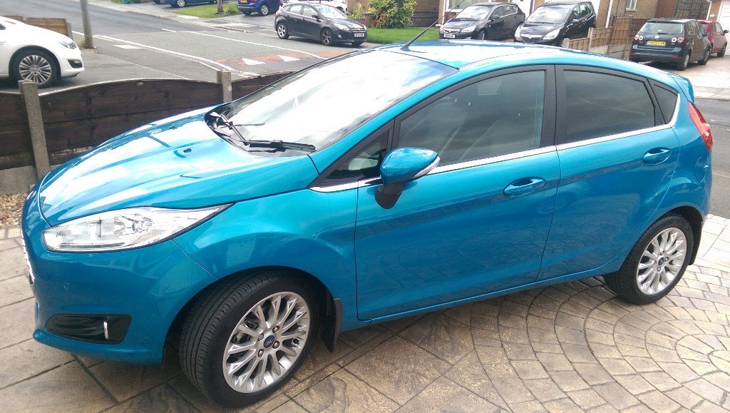 Ford Fiesta Titanium X Candy Blue 2013 12k Miles FSH in Heywood
