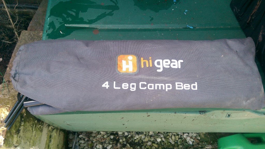 Hi Gear 4 leg Camp Bed