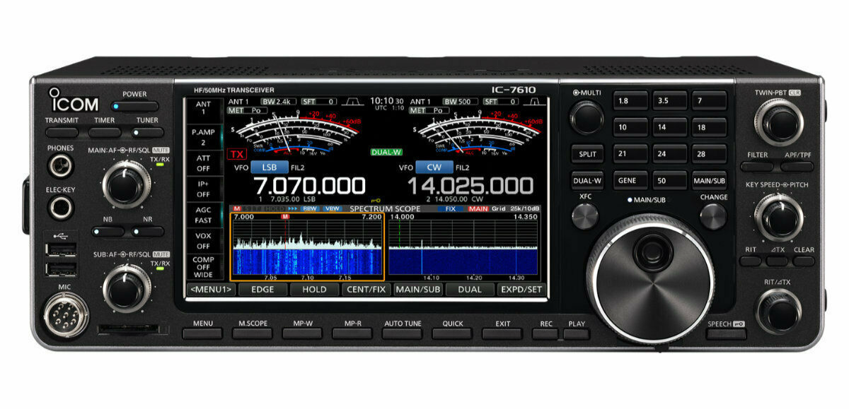 ICOM IC-820 Dual band all mode transceiver Amateur Ham Radio
