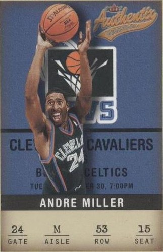 2001-02 Fleer Authentix - Andre Miller #53