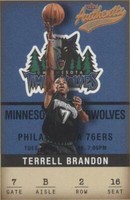 2001-02 Fleer Authentix - Terrell Brandon #2