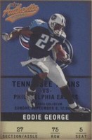 2002 Fleer Authentix Eddie George #75