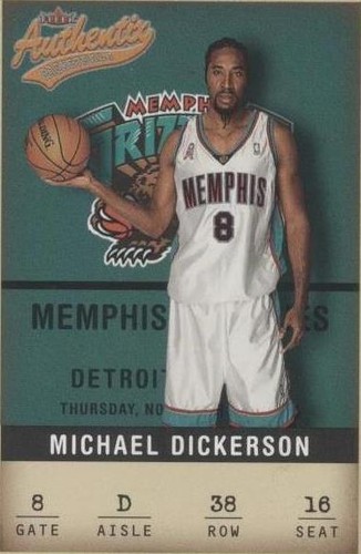 2001-02 Fleer Authentix - Michael Dickerson #38
