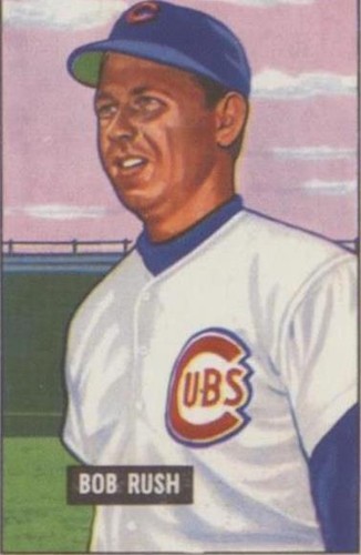 1986 C.C.C. 1951 Bowman Reprints - Bob Rush #212