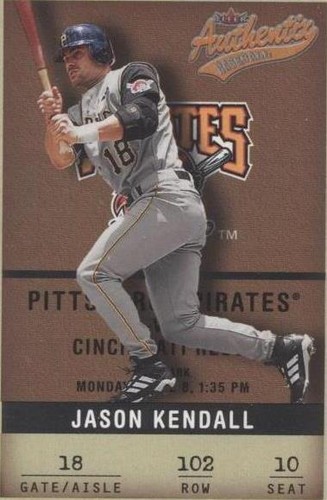 2002 Fleer Authentix - Jason Kendall #102