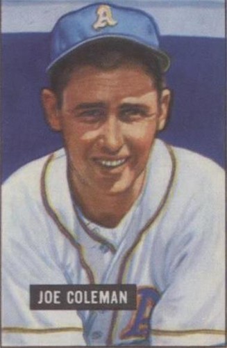 1986 C.C.C. 1951 Bowman Reprints - Joe Coleman #120