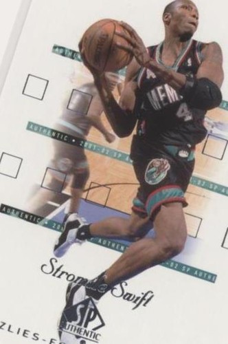 2001-02 SP Authentic - Stromile Swift #42