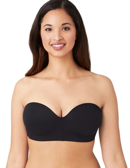 Wacoal 272225 Women's Black Staying Power Wire Free Strapless Bra Size 36C