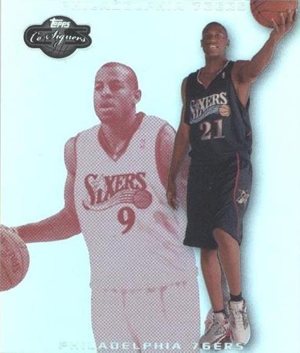 2007-08 Topps Co-Signers - Andre Iguodala/Thaddeus Young #78
