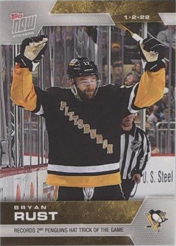 2021-22 Topps Now NHL Stickers - Bryan Rust #184