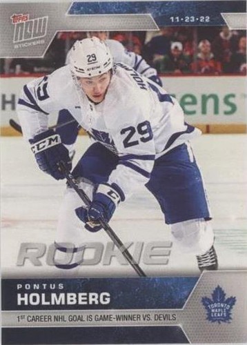 2022-23 Topps Now NHL Stickers - Pontus Holmberg #77
