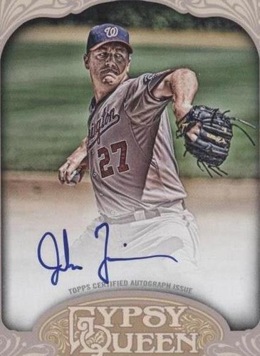 2012 Topps Gypsy Queen - Jordan Zimmermann #GQA-JZ