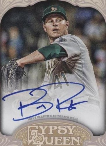 2012 Topps Gypsy Queen - Brad Peacock #GQA-BPK