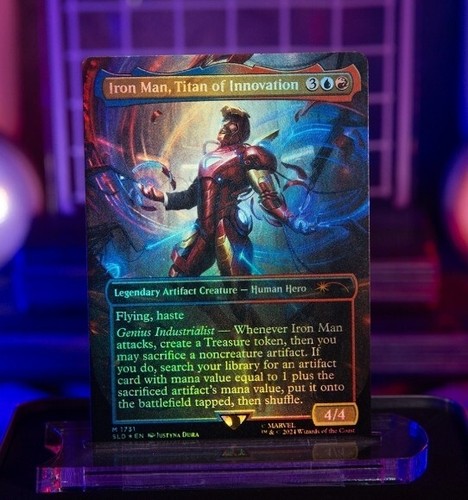 マジック：ザ・ギャザリング Secret Lair x Marvel's Iron Man Foil Amazon.com: Magic The Gathering Secret Lair x Marvel's Iron