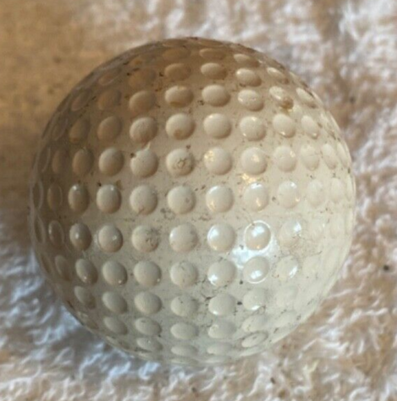 VTG. SPALDING KRO-FLITE  DIMPLE GOLF BALL, "Double Dot", Cadwell Cover, 1950s
