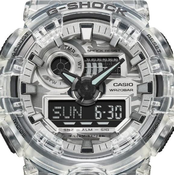 Pre-owned Casio G-shock Men Wrist Watch Ga-700skc-1adr