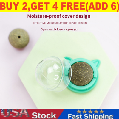 Cat Catnip Toy Ball Cat Candy Licking Snacks Catnip Snack Nutrition Energy Ball~