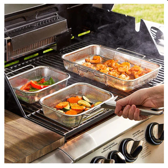 pampered chef:MODULAR GRILL PANS-freeship