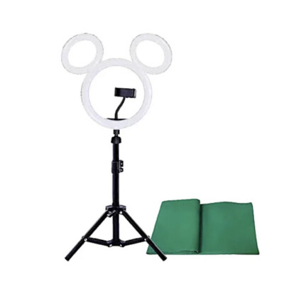Disney Mickey Mouse Large Photo Video Ring Light Studio Kit