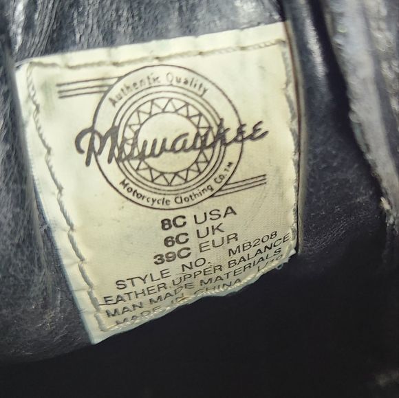 Milwaukee Accelerator Motorcycle Boot Women's 8