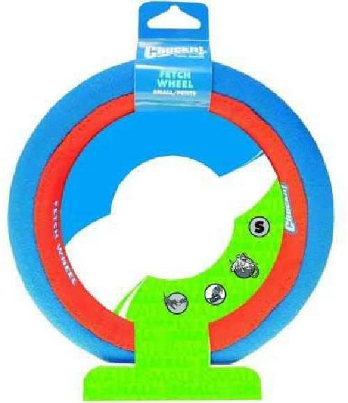 Chuckit Fetch Wheel Flying Dog Toy Frisbee, Fetch & Play, Du