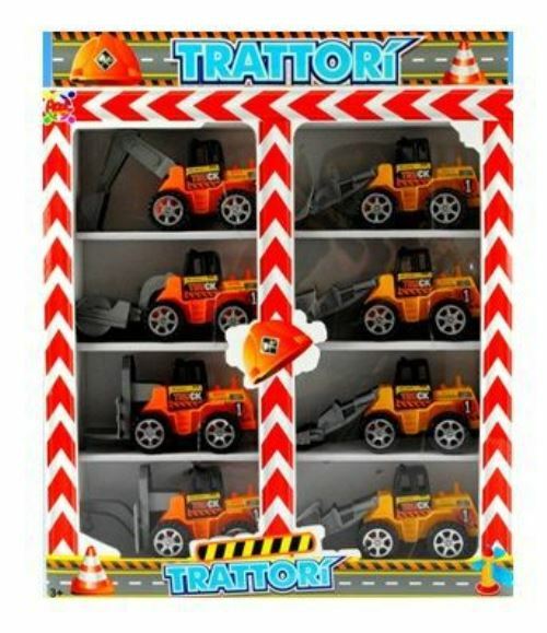 Trattori' Box 8 Trattori Giocattolo Gioco Bambini sar