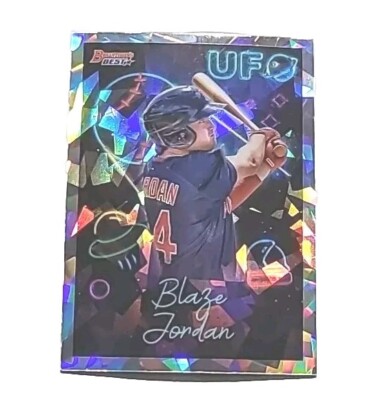 2022 Bowmans Best UFO Atomic Refractor Blaze Jordan RC (REDSOX) !!
