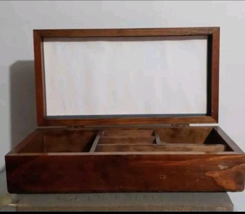 #70 リーバイス ジュエリーボックス 1974年 WOODGLASSICS社製 1970'S LEVI STRAUS ＆CO, WOOD FRAMED MIRROR JEWEL BOX