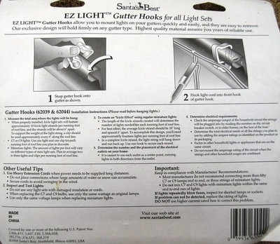 3 Set 100 Clear Mini String Light GE Connect 6 Commercial, 300 Wedding, Party