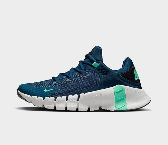 Кроссовки Nike Free Metcon 4 Valerian Blue Green Glow CZ0596-401 sz 11,5 Для женщин = 10 для мужчин