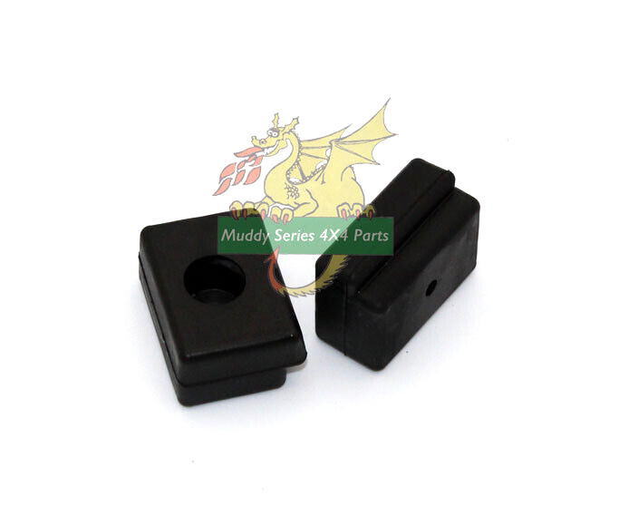 Eurospare Land Rover Series Defender Rear Upper Tailgate Buffer Rubbers 332146