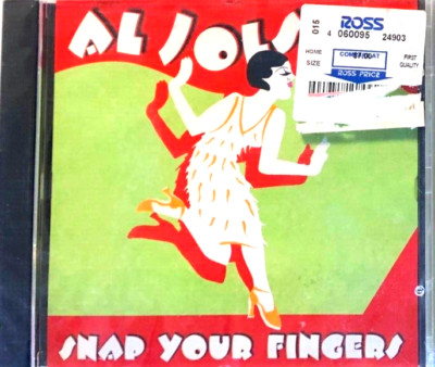 SNAP YOUR FINGERS - AL JOLSON, CD, FACTORY SEALED, 1998