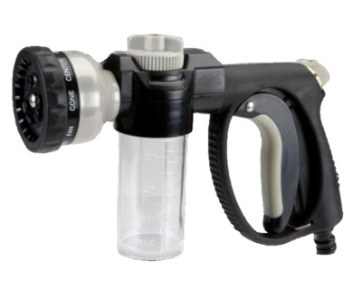 HFT 9-Pattern High Pressure Washer Gun Car Wash Nozzle Spray With Soap Dispenser