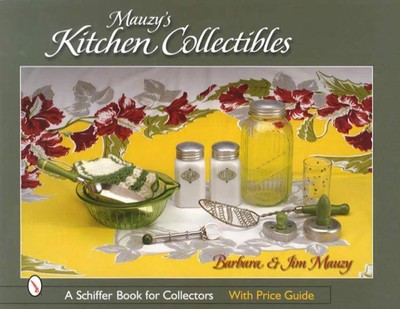Vintage Kitchen Collectibles ID Guide incl Wood Handle Utensils, Glass, Gadgets