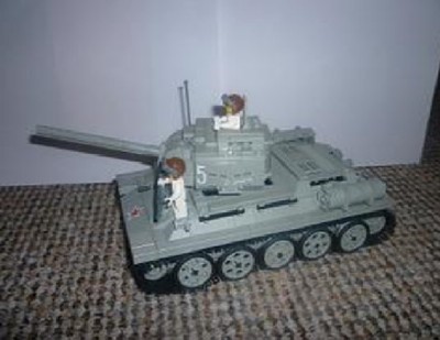 Toys Hobbies Lego Custom Ww2 Russian T 70 Light Tank Zis 42 Su 122 Tank Destroyer More Lego Complete Sets Packs