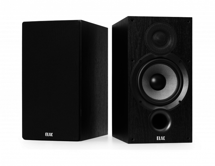 ELAC Debut B6.2 Regallautsprecher 1 Paar schwarz Dekor NEUWARE