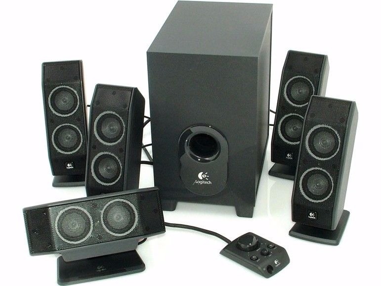 Logitech X540 5.1 surround sound speakers w/ Matrix mode in County