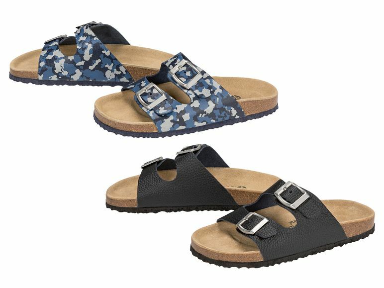 PEPPERTS® Tieffußbett Pantoletten Jungen Clogs Sandalen Freizeit Hausschuhe NEU