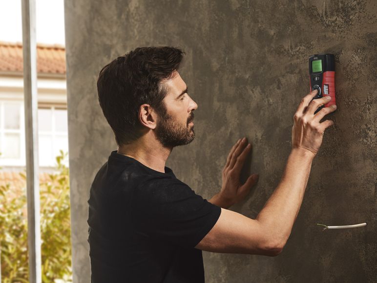 Powerfix Ultraschall Entfernungsmesser Oder 4 In 1 Multifunktionsdetektor : Powerfix profi multifunktionsdetektor 5 in 1 lcd anzeige detektor