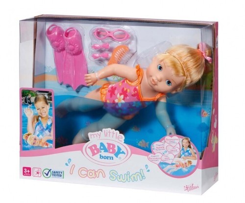 My Little Baby Born I Can Swim New Sealed eBay
