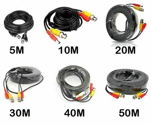 BNC DC Video Signal Extension Power Cable Security CCTV Camera Stand System