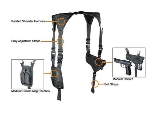 Glock, Colt, Revolver. Pvc-h17o
