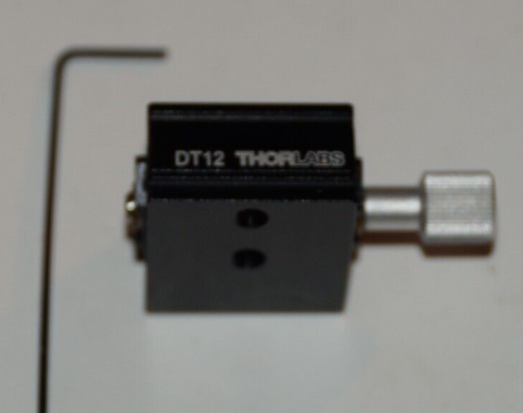 ◭ Authentic ThorLabs ◮ 1/2" Dovetail Translation Stage ~ 8-32 Taps