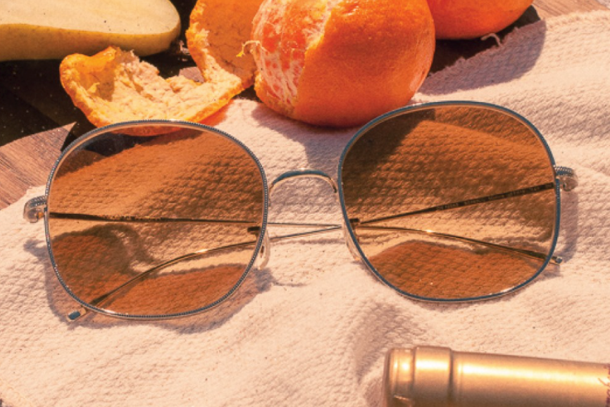 Pre-owned Oliver Peoples Mehrie 57mm Msrp $498 In Amber Brown Gradient Julia Roberts' Fav