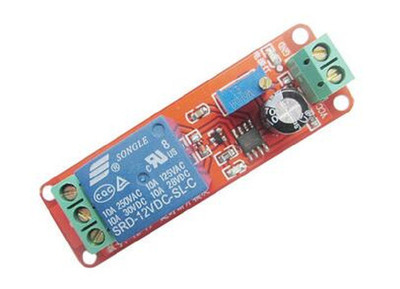 Delay Timer Relay Turn-Off Relay Module Time Delay Switch DC 12V