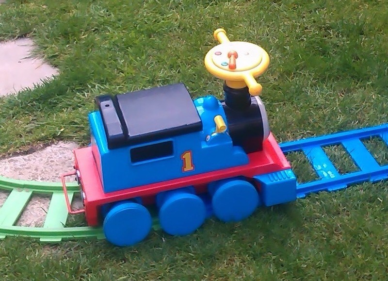 Thomas and Friends ride on electric battery operated train and track