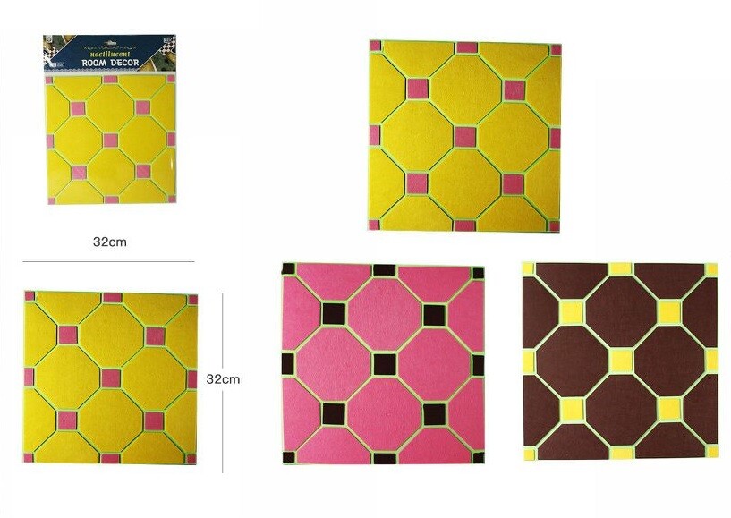 3D Piastrella Mattonella Adesivo da Parete Muro Pannello 30x30cm 64387 dfh