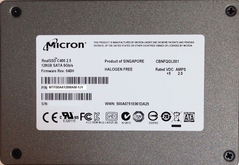 Micron Laufwerke und Speichermedien
